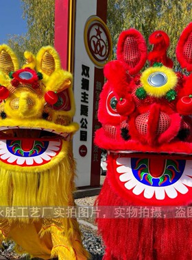 舞狮道具南狮醒狮成人双人小狮子
