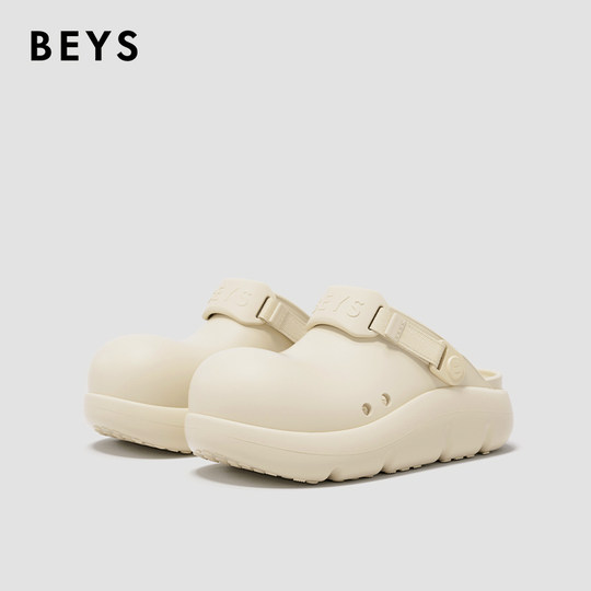 范丞丞同款BEYS小丑拖鞋女鞋外穿2025新款厚底勃肯洞洞鞋增高鞋子