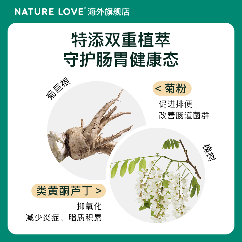 【新品】德国Nature Love进口复合酵素肠道救星助消化嗨吃120粒