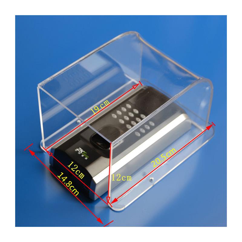 Attendance machine waterproof cover fingerprint access control card machine access control machine waterproof cover rain cover transparent video doorbell to protect from rain