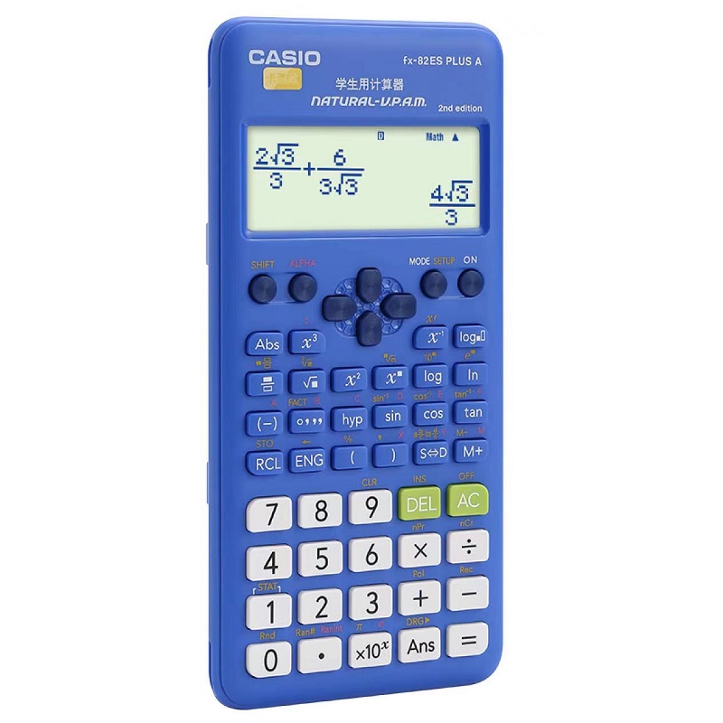 CASIO/卡西欧FX-82ES PLUS A科学函数计算器初高中学生考试适用-图1