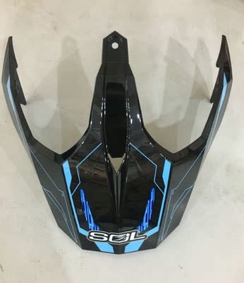 中国台湾SOL头盔各通风帽舌底座配件 - 图2