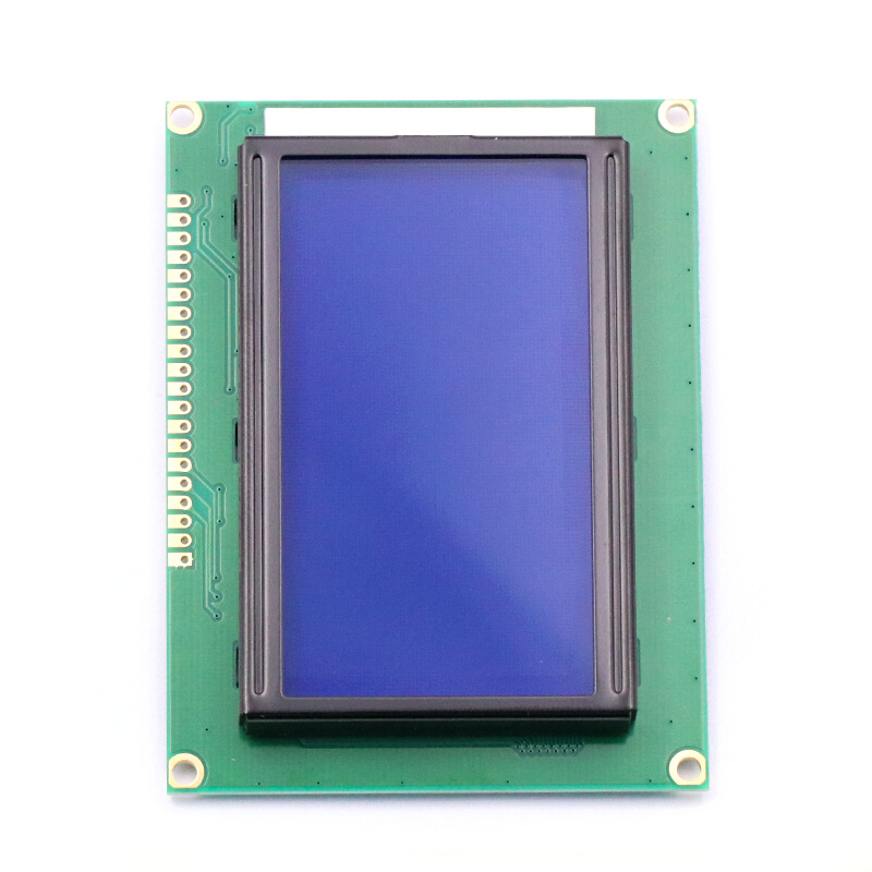 WGSD LCD 12864 显示屏带中文字库带背光12864B-3.3V 蓝屏* - 图2