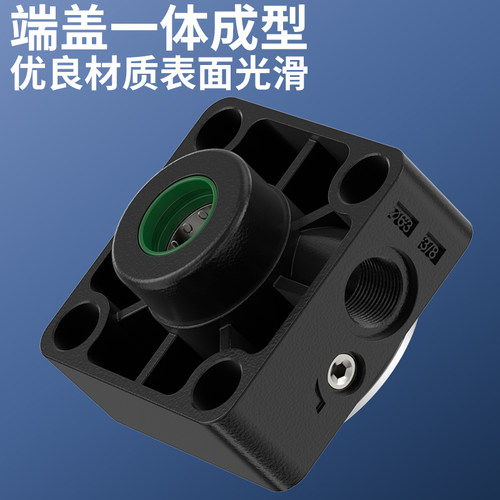 SC/SU气缸专用双O/YCC型活塞密封圈前后端盖针阀维修气缸配件大全 - 图3