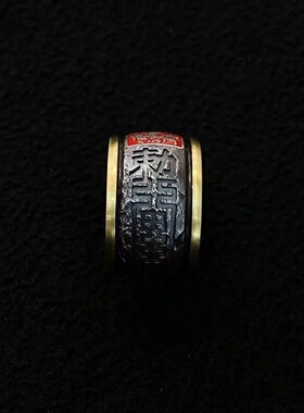 新款复古做旧戒指时尚气质开口可