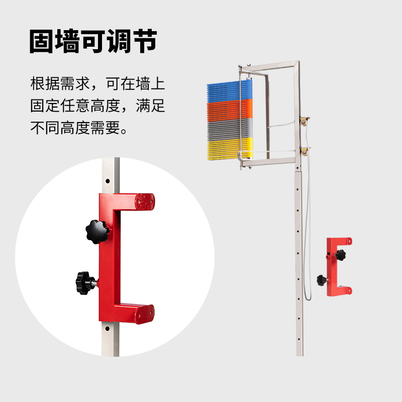 纵跳摸高器成人跳高测量训练器儿童体测考试摸高杆篮球学校测试杆 - 图3