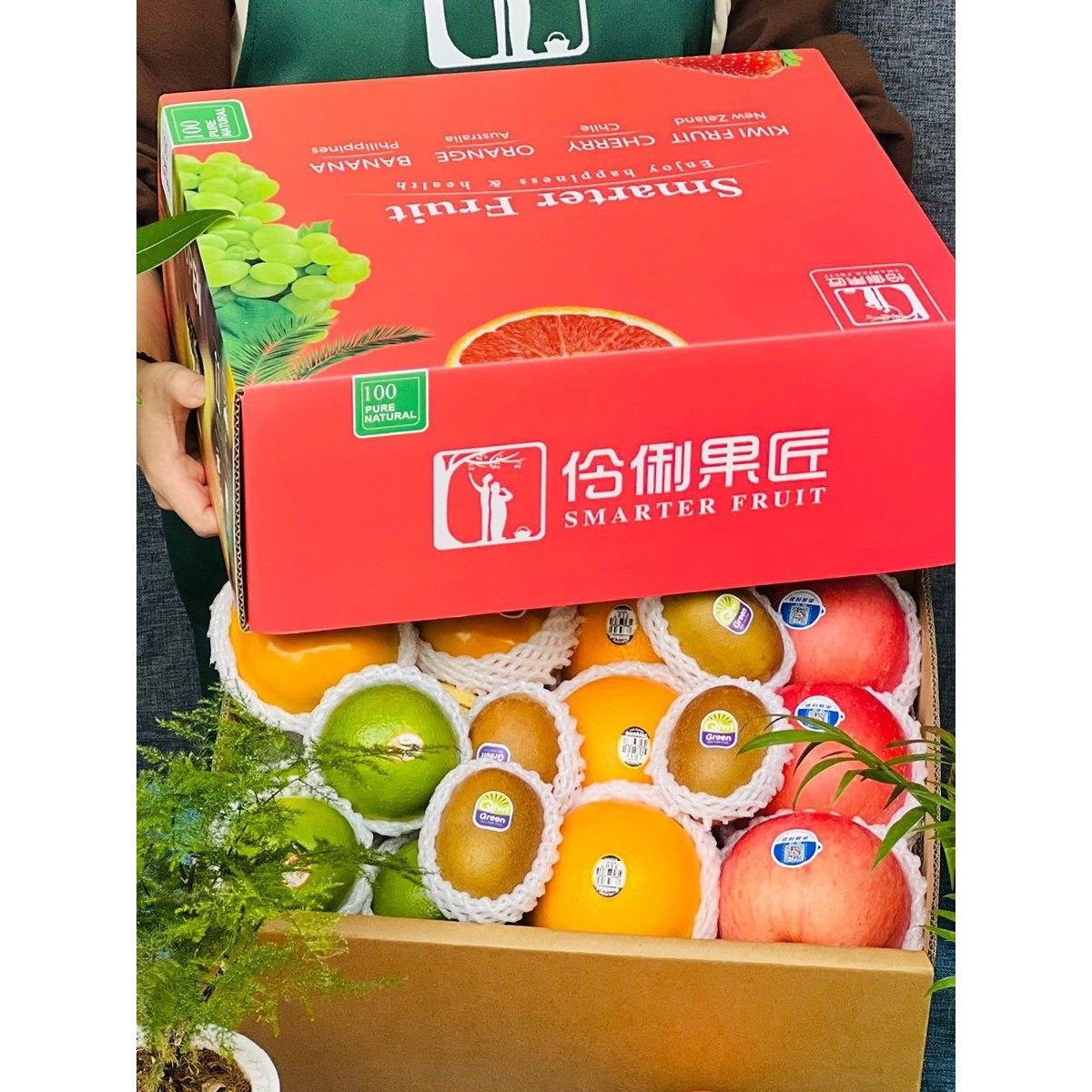 顺丰8斤混搭进口苹果组合新鲜水果混合礼盒团购果篮团购送礼,淘宝优惠券,粉丝福利购,淘宝优惠卷