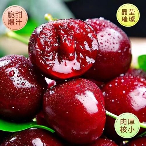 樱桃新鲜水果整箱山东美早大樱桃应季脆甜多汁孕妇国产车厘子 - 图0