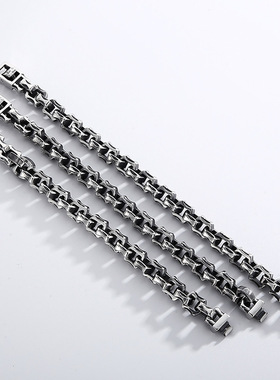 新款时尚简约方型手饰朋克复古做