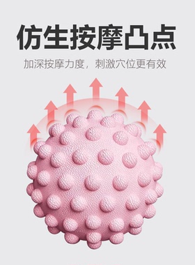 筋膜球足底按摩球腰背部肌肉放松瑜伽肩颈手腕康复训练手抓球
