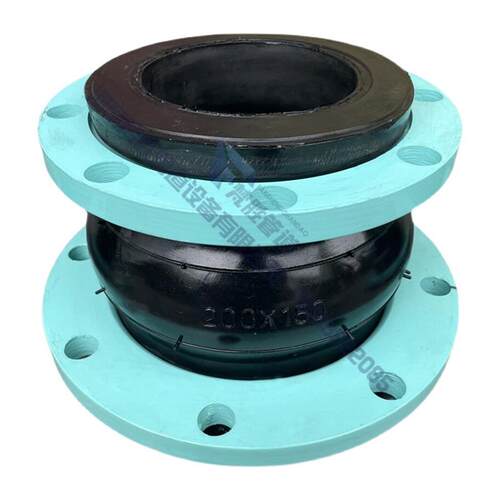 同心异径橡胶软接头KXT型橡胶变径大小头不锈钢法兰避震喉减震器 - 图3