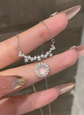 星星点灯项链女小众设计轻奢高级