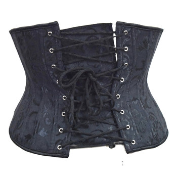 24 steel ສາຍພາເລດສັ້ນ ultra-short corset ສໍາລັບນອກ, sealer ແອວ, clip ແອວ, ການຄວບຄຸມທ້ອງ, ການຄວບຄຸມກະເພາະອາຫານ, ເຄື່ອງນຸ່ງຫົ່ມແລະຮູບຮ່າງຂອງຮ່າງກາຍ.