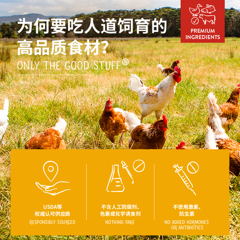 美国进口SC狗粮小型犬粮低温烘焙鸭肉小颗粒通用成幼冻干去泪痕粮