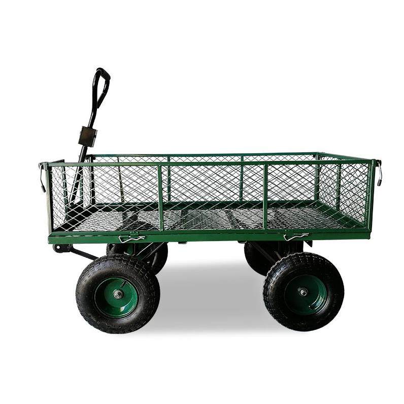 网花卉园艺工具拖车车花园多功NDM能清扫小车推带框拉货车车搬运,淘宝优惠券,粉丝福利购,淘宝优惠卷