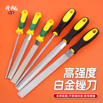 Woodworking 6 inch Sushin white gold wood filing knife hardwood filing red wood fine teeth gold filing Up Fur Filing Cow Gauge Tool