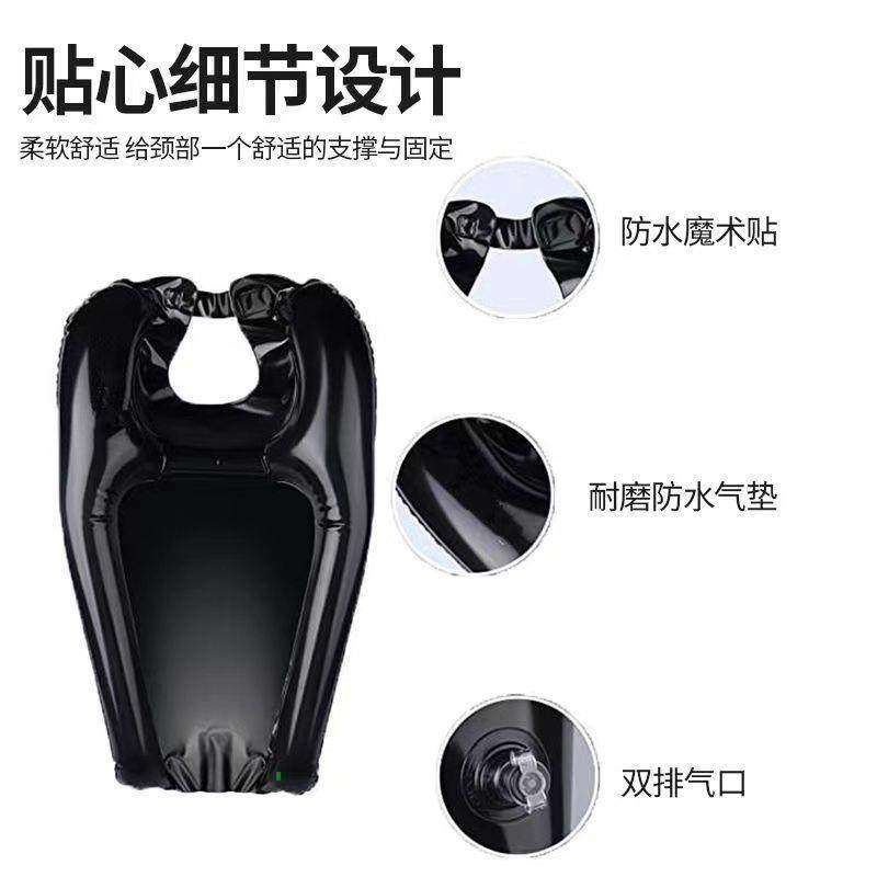 充气洗头盆孕妇护理床边躺着洗头垫瘫痪老人床上便携洗头槽可折叠,淘宝优惠券,粉丝福利购,淘宝优惠卷