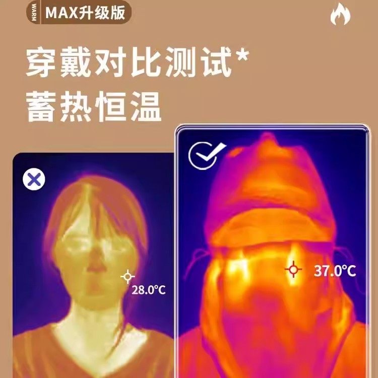 冬季毛绒帽子围巾一体女骑车加厚保暖东北防寒防风围脖帽居家套装,淘宝优惠券,粉丝福利购,淘宝优惠卷