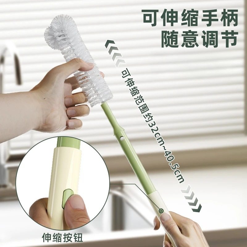 破壁机刷子专用清洁刷360度硬毛旋转清洗神器长柄榨汁机豆浆机杯,淘宝优惠券,粉丝福利购,淘宝优惠卷