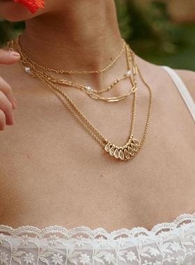 RCRetroChic风铃叠戴项链精致