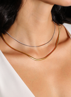 【迪丽热巴同款】RC Retro Chic意大利时尚首饰 斗兽场叠戴项链