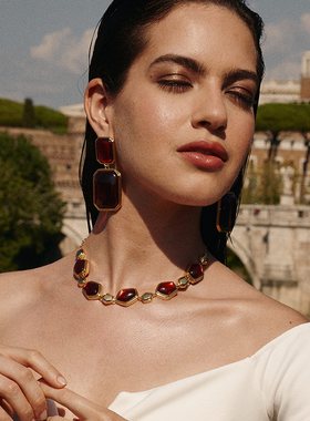 RetroChic红丝绒项链