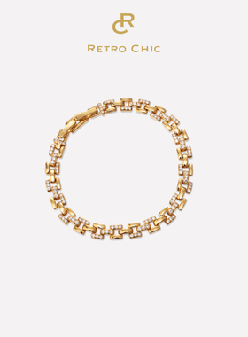 Retro ChicRC Retro Chic意大利复古时尚首饰 罗马链条手链小款