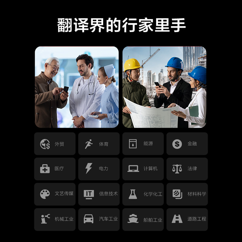 科大讯飞双屏翻译机多国语言高端商务翻译神器随身出国旅游实时同声翻译英语日语离线翻译器 - 图2