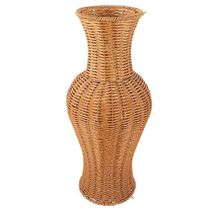 Indoor-Flower Pots Rattan Vase Simple Desktop Adornment Wick