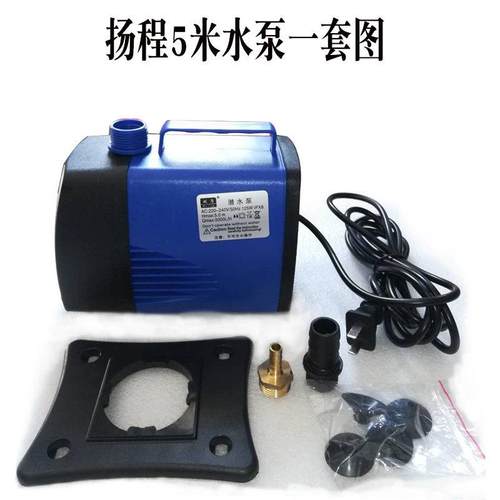 水钻机专用水泵打孔高扬程水钻机潜水泵雕刻机开槽切割机微型水泵 - 图2