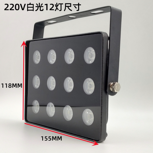道闸机箱内置照车牌LED220V长光敏线12W机箱内用光感车牌识别补光 - 图2