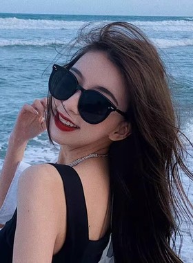 网红太阳眼镜女2025年防