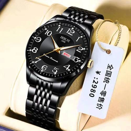 瑞士名表正品十大品牌男款全自动机械表防水夜光女士手表数字表盘 - 图2