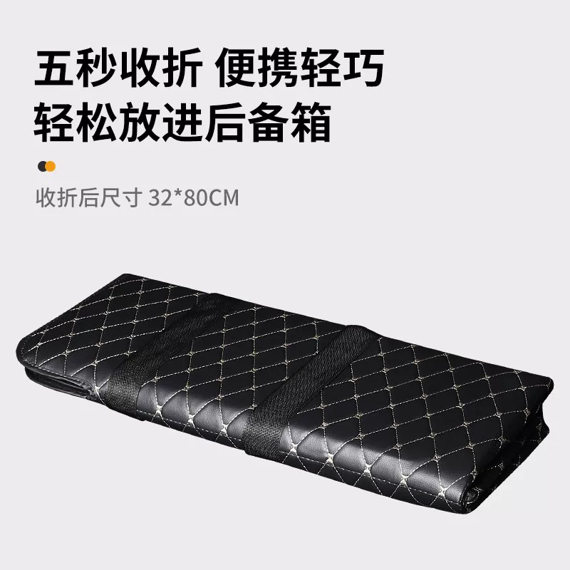 Foldable handheld children's inflatable mattress for traveling