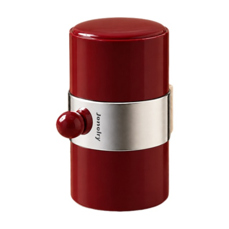 Light luxury style jewelry box cylindrical travel portable multi-layer jewelry storage box portable earrings necklace ring storage box