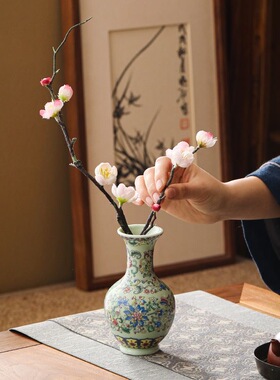 中国大陆花卉装饰陶瓷复古珐琅彩