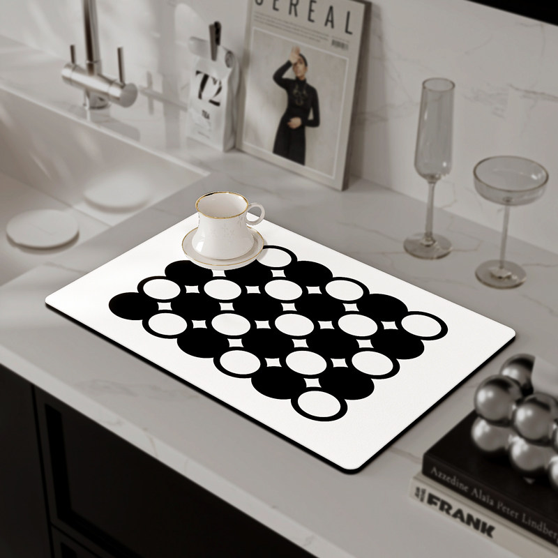 厨房台面沥水垫餐桌面吸水垫餐具碗盘餐垫灶台水槽洗碗防烫置物垫,淘宝优惠券,粉丝福利购,淘宝优惠卷