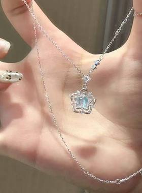 海洋之心项链女款清冷高级感礼物