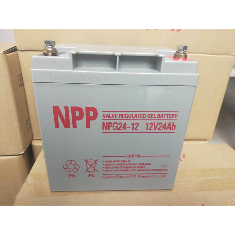 耐普蓄电池12V20AH 铅酸免维护NP20-12UPS直流屏消防照明电梯专用 - 图0