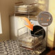High-looking layered storage trolley storage rack