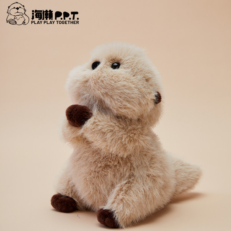  海獭PPT毛绒布艺类玩具