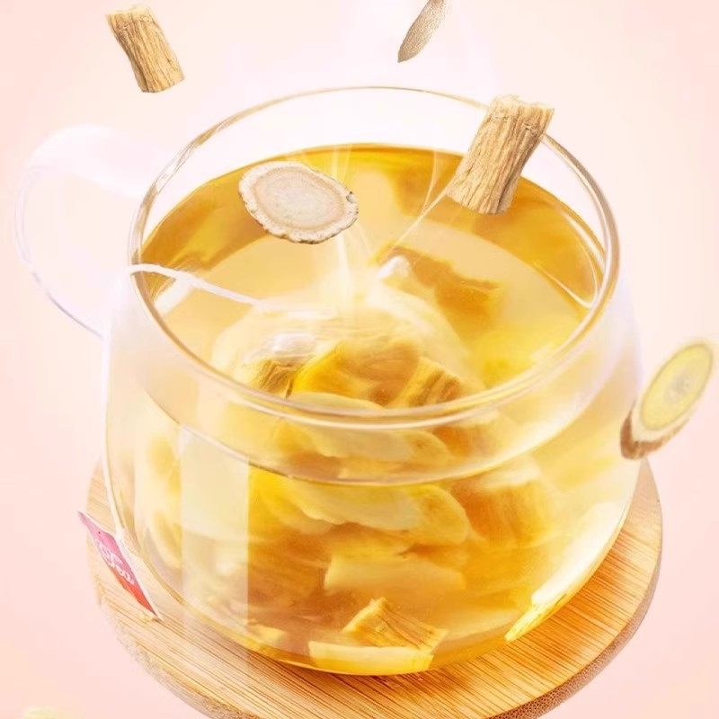 元气四宝茶黄芪党参麦冬西洋参中药材气补养血泡水正品官方旗舰店