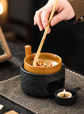日式香薰炉蜡烛干烧烘烤炉小众高级熏香炉温茶烤茶炉雪松隔火熏炉