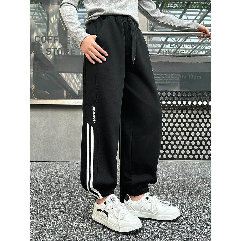 胖女童运动裤儿童春秋加肥加大码束脚卫裤学生青少年偏胖女孩裤子,淘宝优惠券,粉丝福利购,淘宝优惠卷