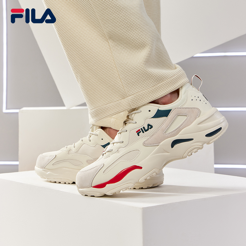 FILA官方斐乐运动鞋女秋季跑步鞋男鞋休闲运动鞋轻便潮流老爹鞋男