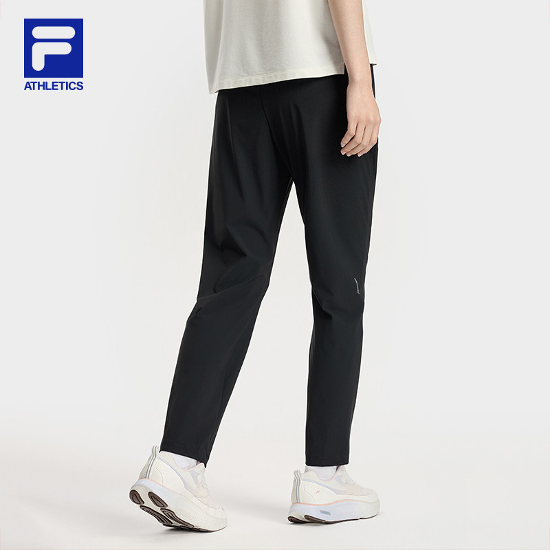 FILA 斐乐官方女士针织长裤2025秋季新款健身运动基础防晒直口裤,淘宝优惠券,粉丝福利购,淘宝优惠卷