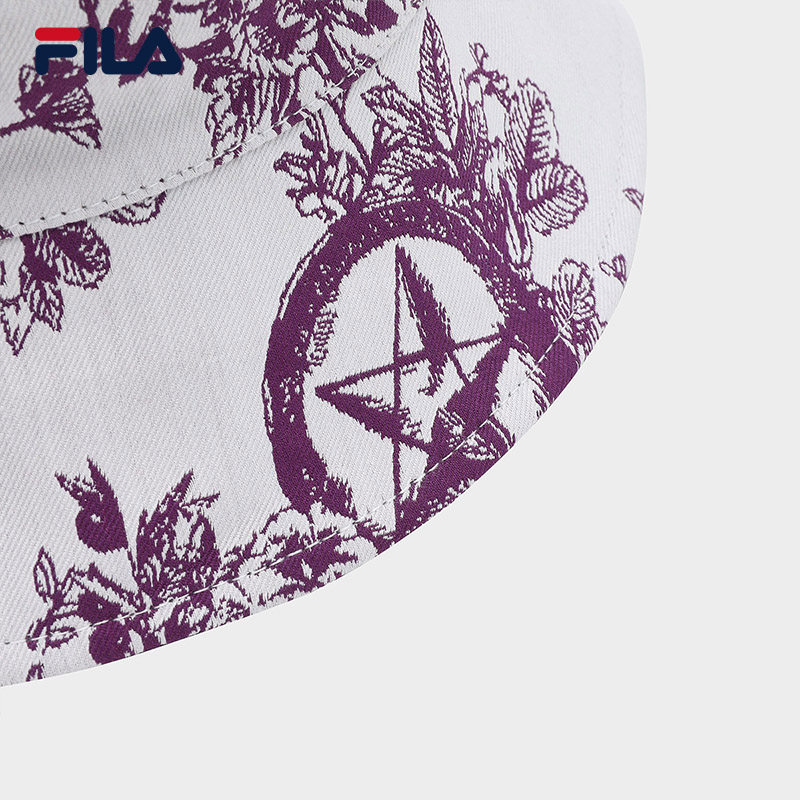 FILA 斐乐官方女帽圆帽2025春季新款时尚休闲两面戴渔夫帽遮阳帽,淘宝优惠券,粉丝福利购,淘宝优惠卷