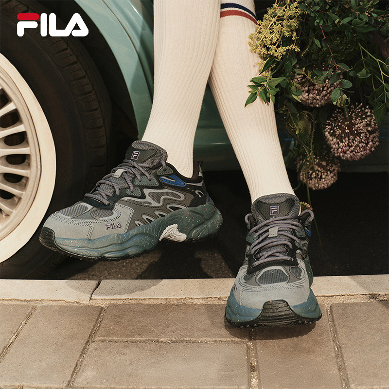 FILA斐乐蕨草鞋丨休闲鞋男女轻便秋季情侣老爹鞋运动鞋子厚底增高,淘宝优惠券,粉丝福利购,淘宝优惠卷