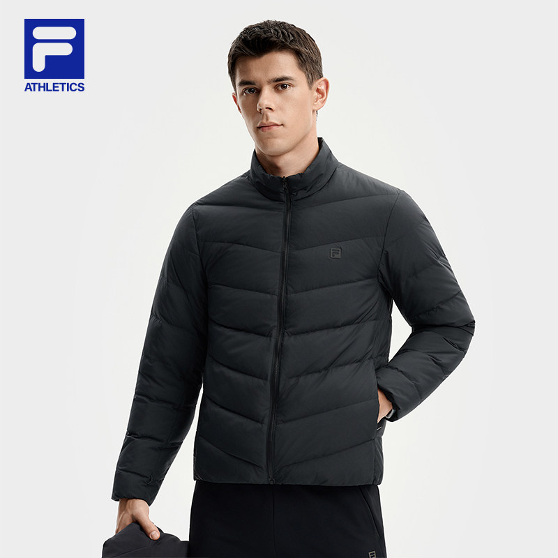 FILA 斐乐官方男士羽绒服两件套2025冬新款健身运动基础保暖外套,淘宝优惠券,粉丝福利购,淘宝优惠卷