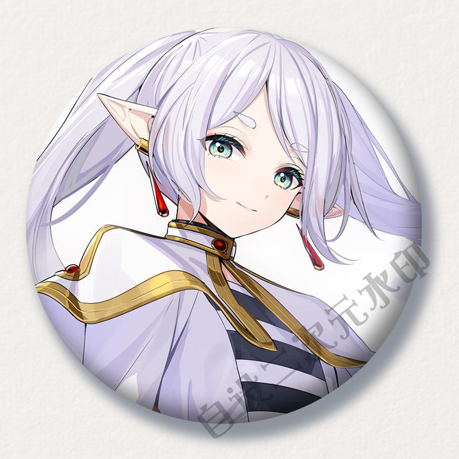 葬送的芙莉莲辛美尔菲伦胸针动漫周边谷子吧唧胸徽章外出痛包挂件 - 图0